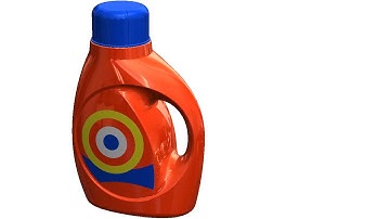 SolidWorks Surface Tutorial # 349: T  Bottle (advanced surfacing, no pictures - decals)