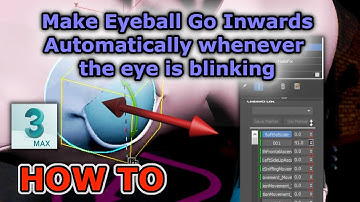 Make a blinking eye go inwards - 3dsMax