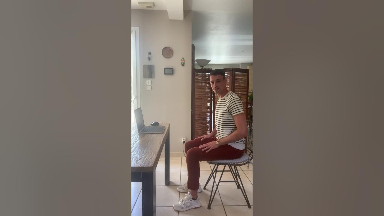 COMMENT S’ASSOIR/SE LEVER D’UNE CHAISE 🦵🏼👨🏾‍💻🪑 SoluForm’Actions YouTube