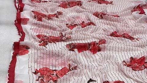 beautiful digital print georgette sarees   #designersaree  #embroiderysaree