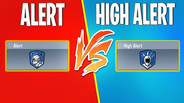*NEW* HIGH ALERT PERK | HIGH ALERT PERK VS ALERT PERK | WHICH ONE IS BEST ?? IN CALL OF DUTY MOBILE