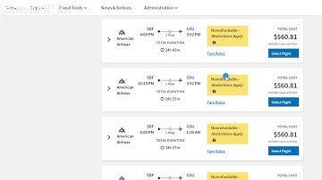 Updated DTS Authorization 5 - Flight Selection Cont