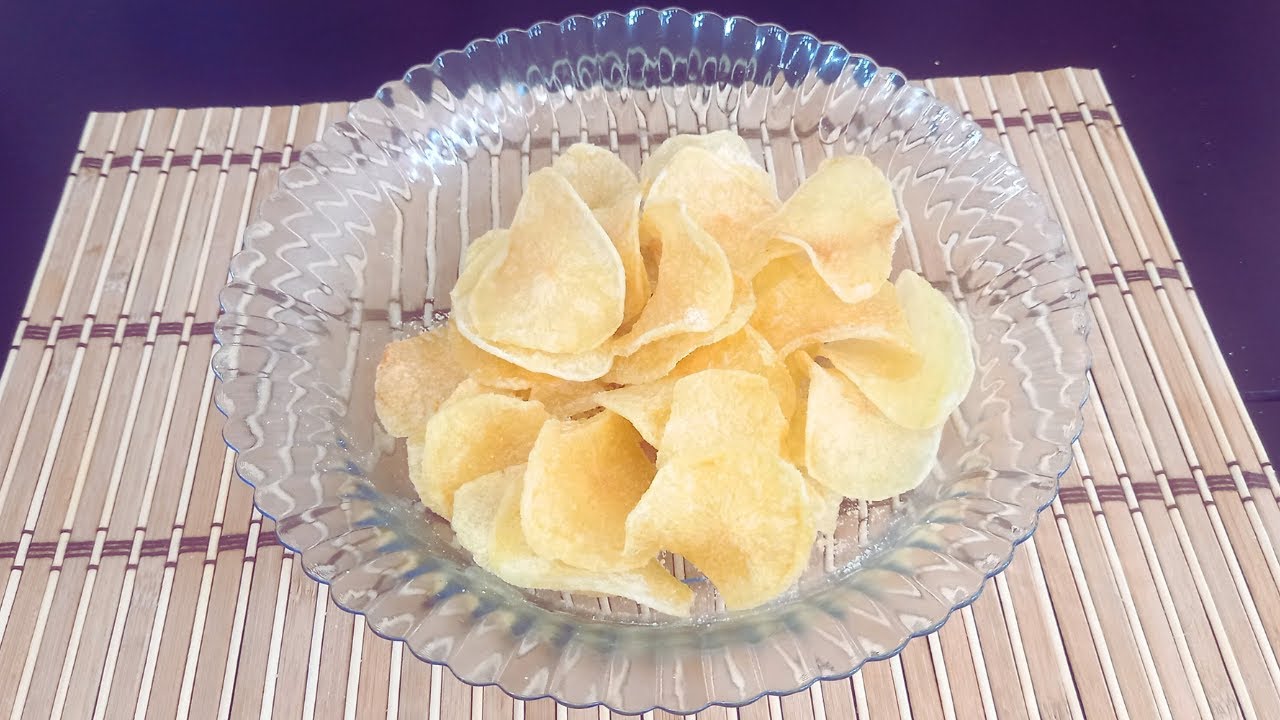 Como fazer batata CHIPS SUPER CROCANTE igual a da FAMOSA LATINHA!