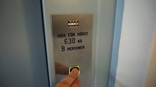 1987 Kone Hydraulic Elevator Östra Skolgatan 18A, Arvidsjaur, Sweden