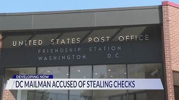 DC USPS Worker accused of stealing checks