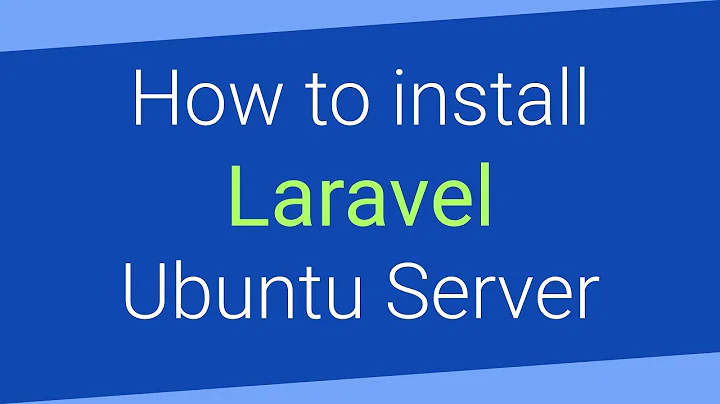 How to install Laravel 5.5 on Ubuntu Server 14.04 LTS + 16.04 LTS