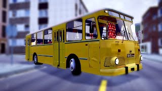 ЛиАЗ 677м автобус из детства в Proton Bus Simulator