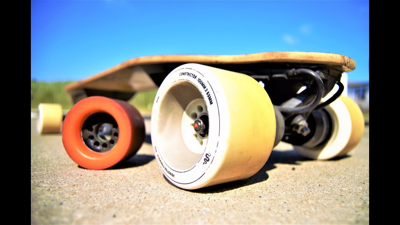 Boosted Board BIG WHEELS "speed hack" YouTube