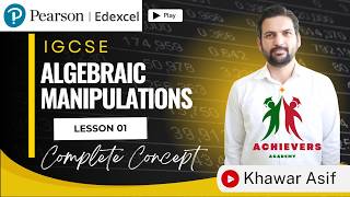 Master Algebraic Manipulation from Zero | Lesson 01 | Pearson Edexcel International GCSE Maths