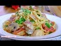 Bacon and Mushroom Carbonara