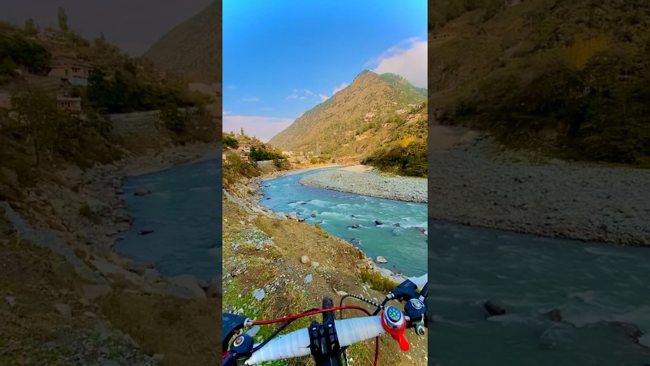 Stunning Views of Bahrain SWAT Valley | Breathtaking River Swat & Scenic Road Journey | Pakistan"