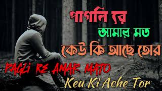 Bangla Song | Pagli Re Amr Mato Keu Ki ache Tor | পাগলিরে আমার মতন কেউ কি আছে তোর | Slowed + Reverb