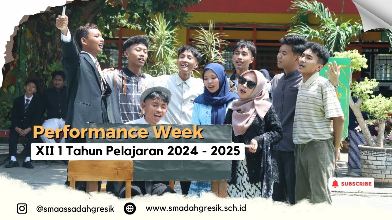 Drama Musikal Payung Fantasi - Performance week XII 1 | SMA Assa'adah Bungah 2024 - 2025