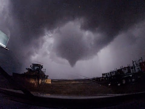 Chasing A Dangerous Nighttime Tornado - Hinckley, Illinois 2/27/24