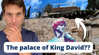 Is this the palace of King David?  A Tour of Biblical Jerusalem (The City of King David)