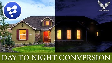 Day To Night Conversion in BlackMagic Fusion Studio9 2020 | Fusion Tutorial 2020