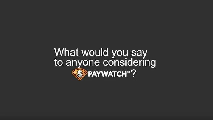 Jeanette Bailey Paywatch Testimonial: Considering ...
