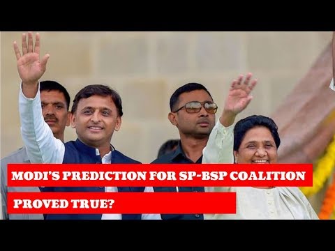 Watch Debate: Modi`s prediction for SP-BSP coalition proved true?