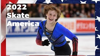 Ilia Malinin 2022 Skate America Practice 
