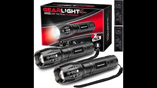 Gear Light LED Tactical Flashlight S1000 [2 Pack] screenshot 4