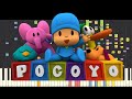 IMPOSSIBLE REMIX - Pocoyo Theme Song - Piano Cover