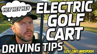 Beginners Guide to Driving a Golf Cart