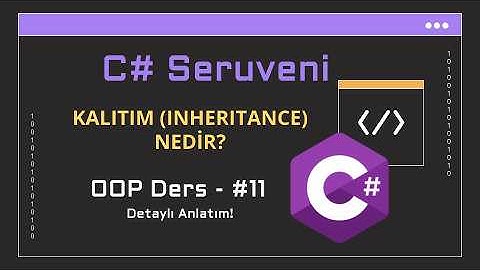 OOP Eğitimi - 11: Kalıtım (Inheritance) Nedir? | C# Serüveni