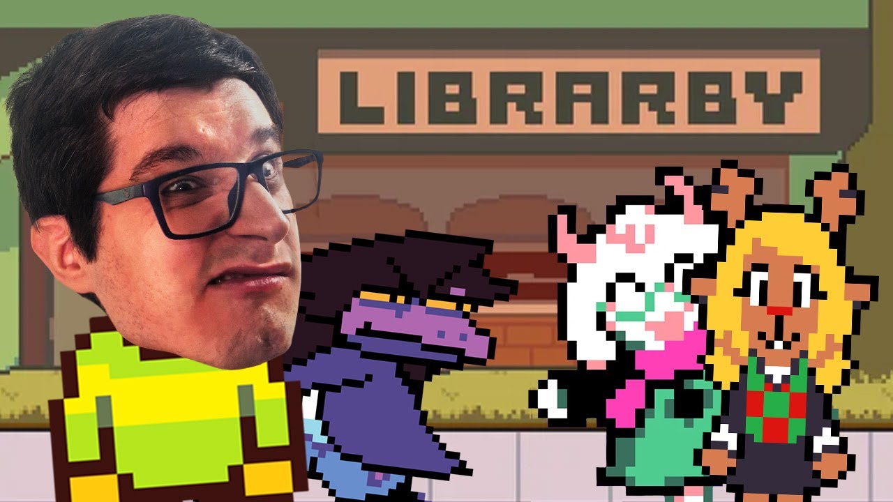 Questa BIBLIOTECA NASCONDE QUALCOSA | Deltarune Capitolo 2 #1 - YouTube