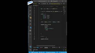 Python Created the Most Beautiful Animation. #shorts #python #coding