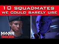 10 Mass Effect Squadmates We BARELY Got to Use (OG Trilogy including DLC)