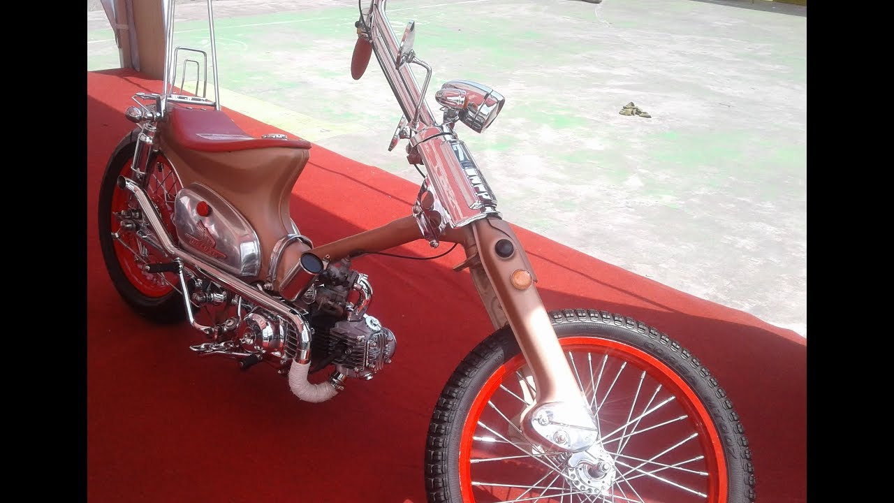 Custom Street Cub Chopper Honda C70 Modifikasi Klasik 