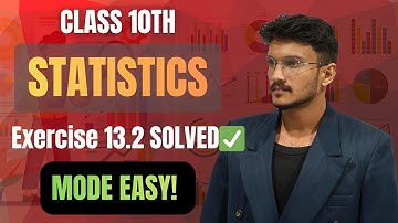 Class 10 Maths Ex 13.2 FULL SOLUTIONS ✅ | Statistics - Mode Formula Explained | Aman Verma