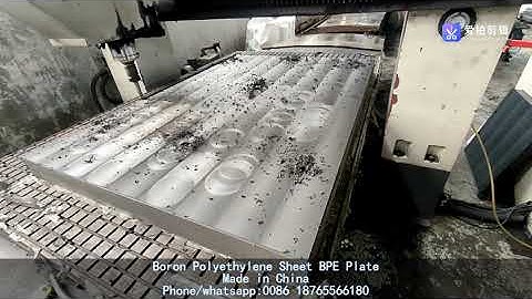 Boron Polyethylene Sheet BPE Plate