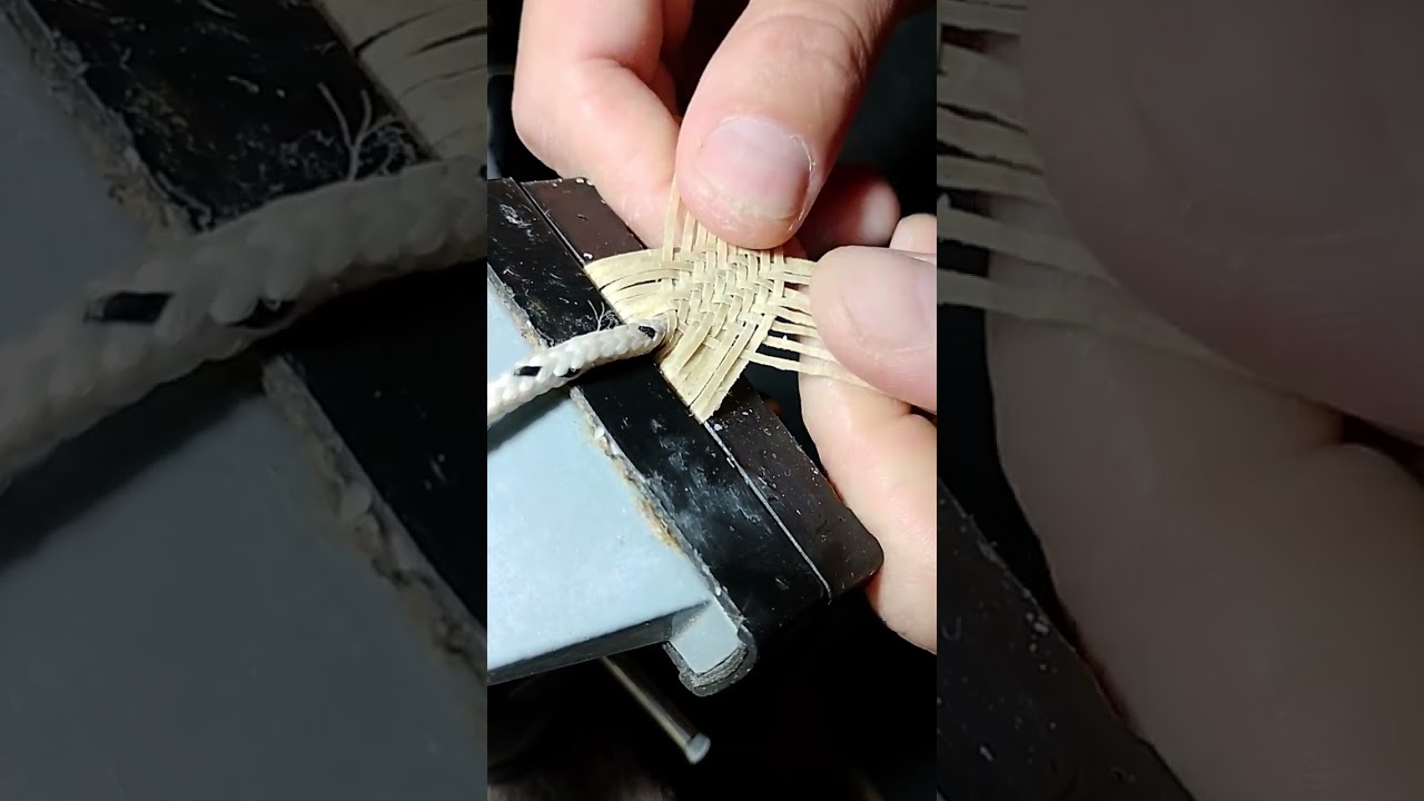 Trenza de 20 tientos, comienzo