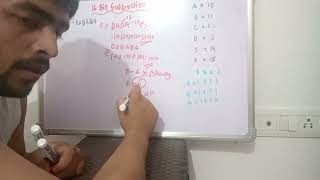 16 Bit Subtraction Traditional Method