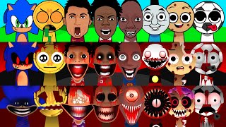 Incredibox Sprunki OC Phase 1 to Phase 3 Tenge Tenge, Sonic ,Mickey Mouse, IShowSpeed, Coiny
