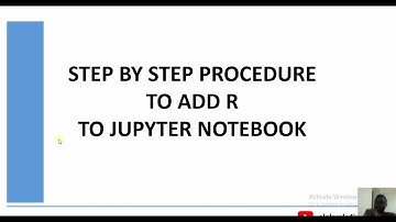 Step by Step Procedure to Add R to Jupyter Notebook. #rprogramming #olakunle4impact #tag