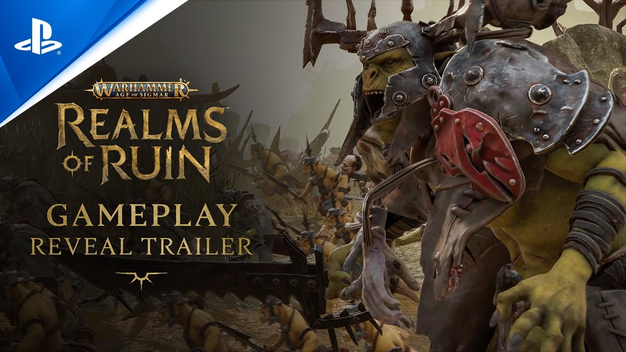 Warhammer Age of Sigmar: Realms of Ruin - Gameplay Reveal Trailer