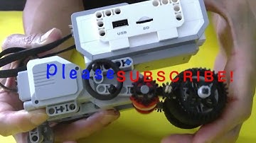 LEGO EV3 Suspended WHEELS Building - Using 2 Large Motor (With Building Instruction)