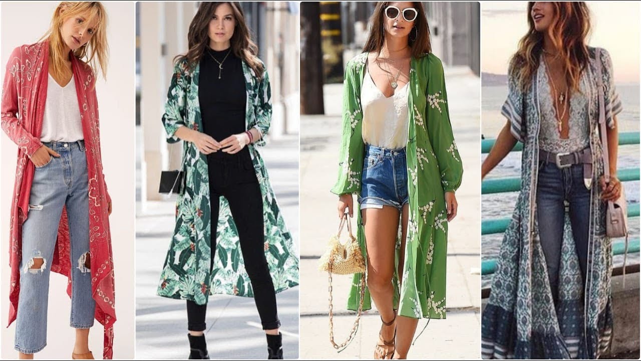 Kimonos Look to Bring Out your Inner City Bohemian Style - YouTube