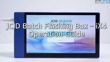 JCID Batch Flashing Box iX4 - Operation Video #jcid #iphonerepair #flashing