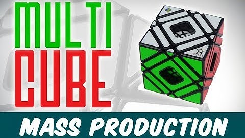 My MULTI-CUBE just got MASS-PRODUCED !!!! CUBECEPTION !!! :D