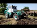 Заканчиваем пахоты на первое поле, Трактор Т-150К /Moldova