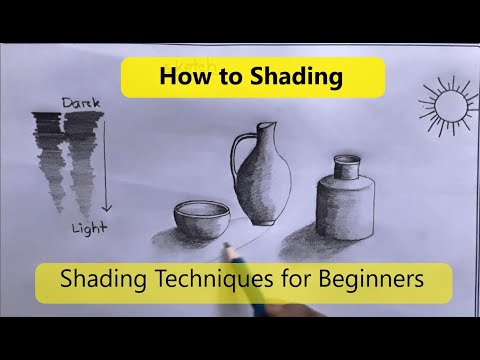 kompleksitet Omsorg global How to Shade with Drawing for Beginners | Light & Shadow - YouTube