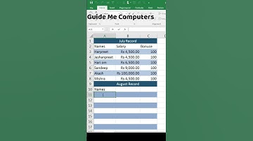 Ms Excel Drop Down List with new ms excel trick | #Shorts