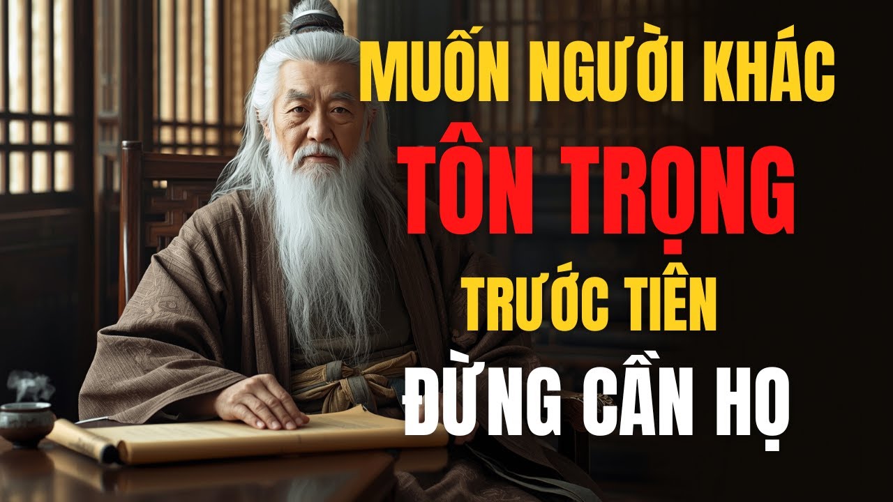 CỔ NHÂN DẠY: Khi Bạn Không Cần Họ, Bạn Mới Thật Sự Được Tôn Trọng|  Triết Lý Sống Khôn Ngoan