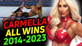 WWE Carmella -  Every win's in Career in single match | 2014 - 2023