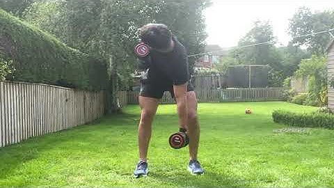 Bent Over Alternating Rotational DB Row