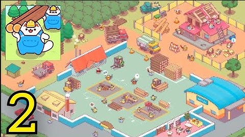 Lumbercat: Cute Idle Tycoon Gameplay Walkthrough Part 2 (IOS.Android) #gamingvideos