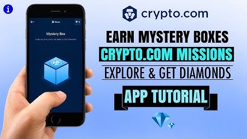 How to USE Crypto.com App Missions and EARN diamonds for Mystery Boxes | Tutorial